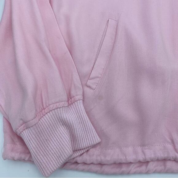 Steve Madden Woman’s Jacket XXL Bomber Lightweight Pink - Picture 5 of 10